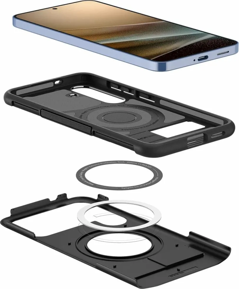 Mbështjellës Spigen Slim Armor për Samsung Galaxy S25+, MagSafe, i zi - 4