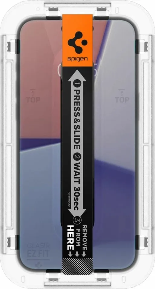 Xham mbrojtës Spigen Glas.tR EZ Fit Privacy për iPhone 15 Plus, Transparent - 4