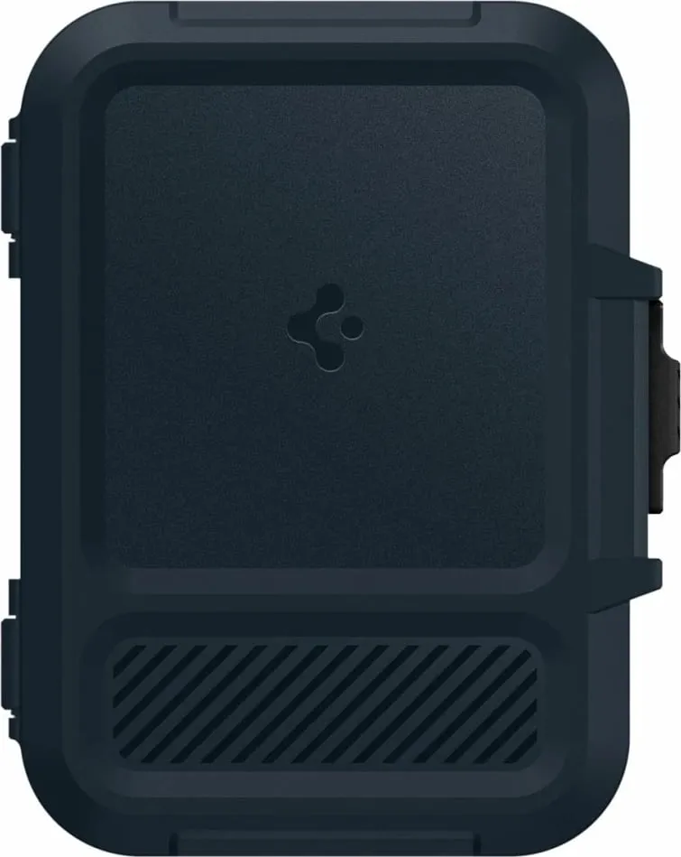Mbështjellës Spigen Lock Fit MagSafe për kartela, Blu e errët - 9