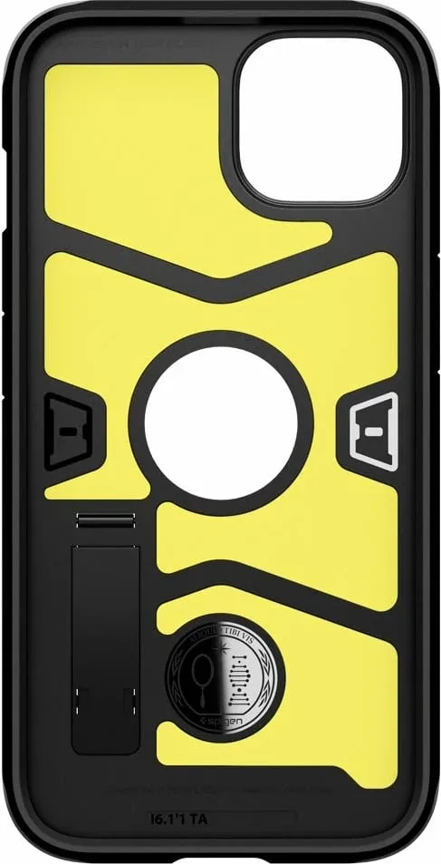 Mbështjellës Spigen Tough Armor për iPhone 13, i zi - 6