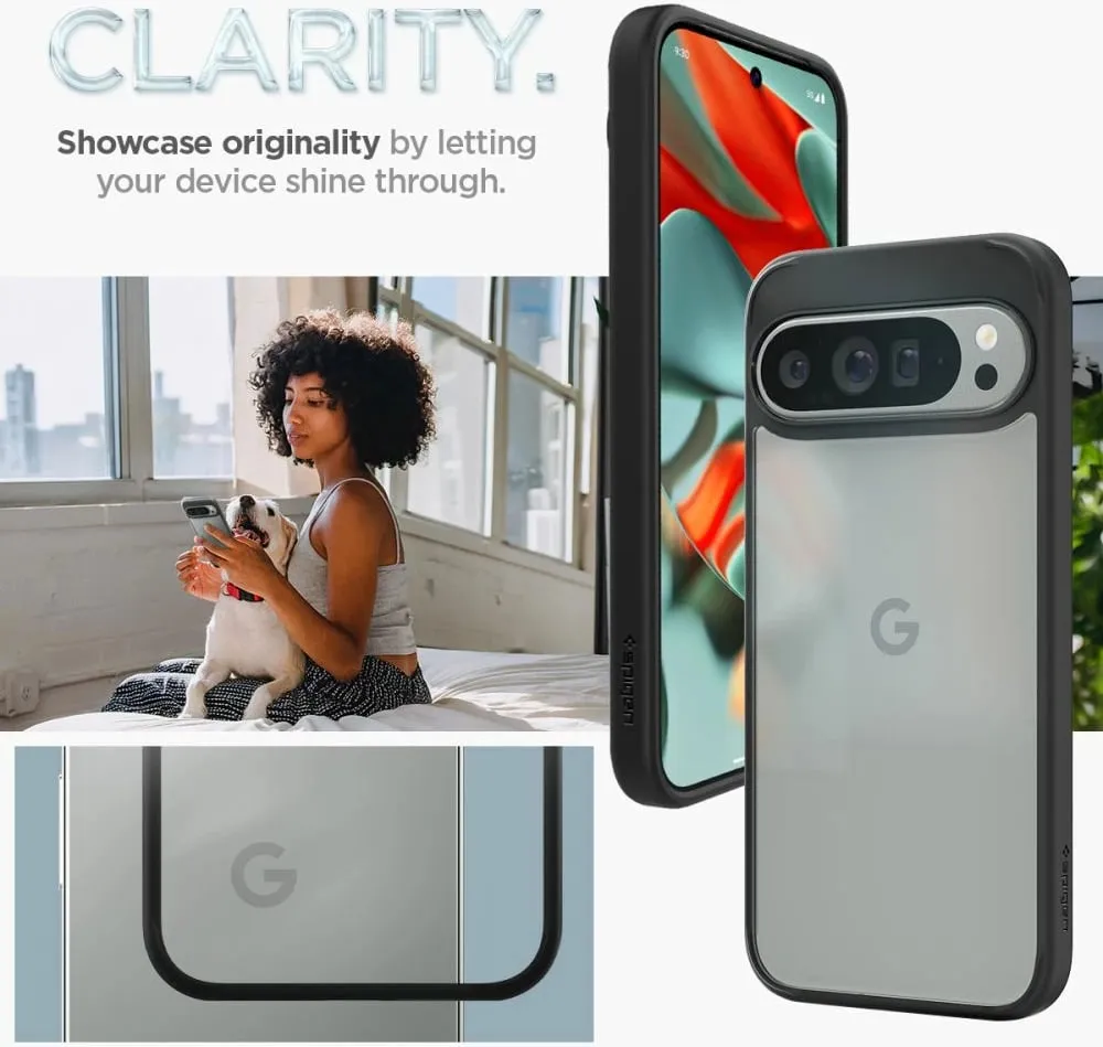 Mbështjellës për Google Pixel 7 Spigen Ultra Hybrid, transparent - 14