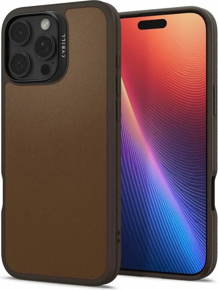 Mbështjellës Spigen Cyrill Kajuk Mag për iPhone 16 Pro Max, Kafe - 12