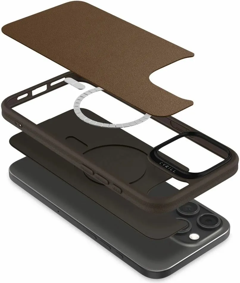 Mbështjellës Spigen Cyrill Kajuk Mag për iPhone 16 Pro Max, Kafe - 6