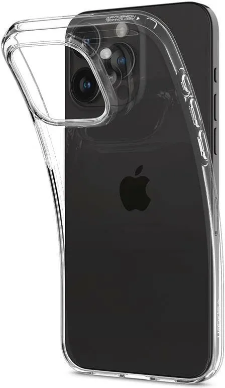 Mbështjellës Spigen Crystal Flex për iPhone 15 Pro Max, Rozë/Transparent - 6