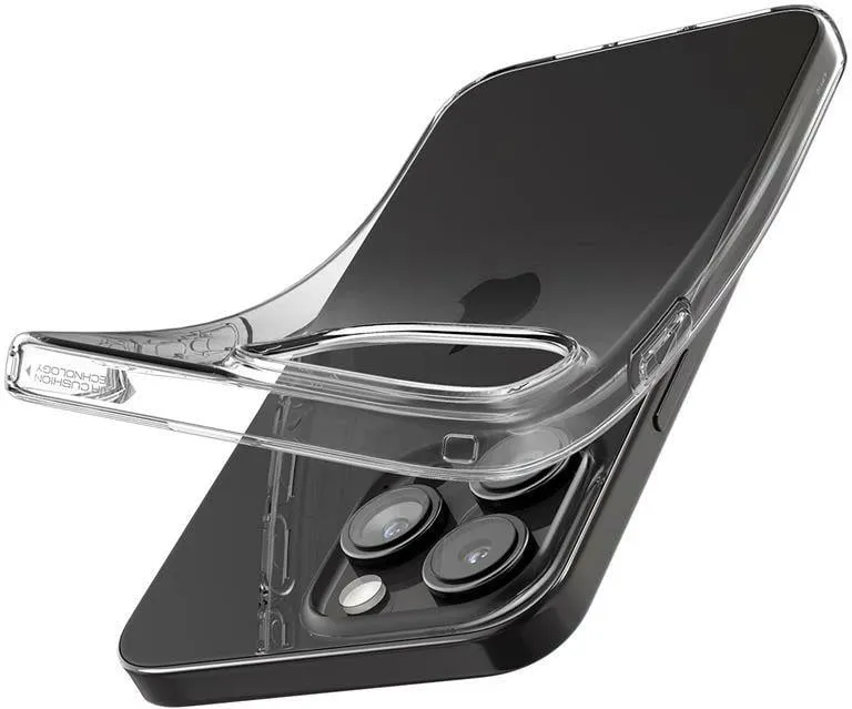 Mbështjellës Spigen Crystal Flex për iPhone 15 Pro Max, Rozë/Transparent - 8