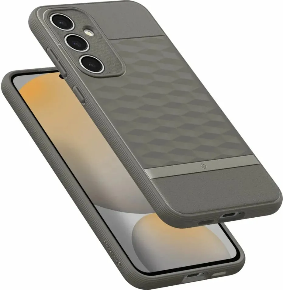 Mbështjellës për celular Spigen Caseology Parallax për Samsung Galaxy S24 FE, Gri - 5