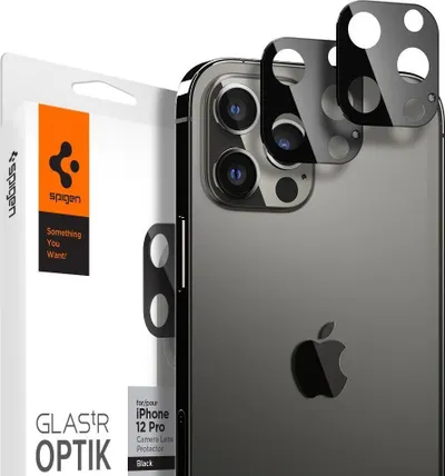Xham mbrojtës për lenten e kamerës Spigen Optik.TR për iPhone 12 Pro - 1