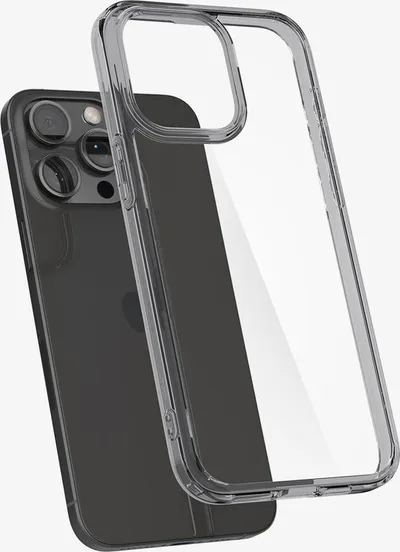 Mbështjellës për iPhone 15 Pro Spigen Ultra Hybrid MagSafe, transparent - 3