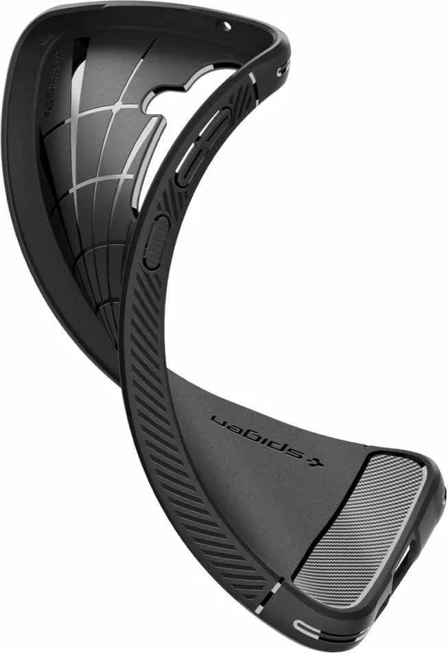 Mbështjellës Spigen Optik Armor për Samsung Galaxy A55 5G, i zi - 9
