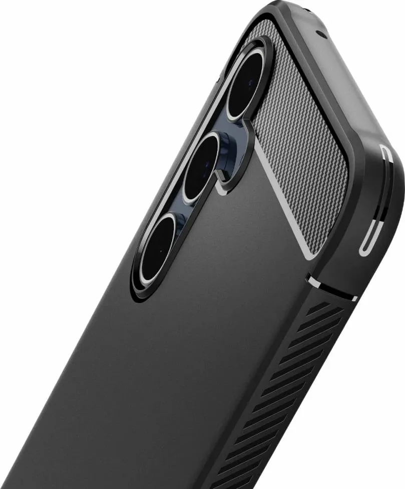 Mbështjellës Spigen Optik Armor për Samsung Galaxy A55 5G, i zi - 10