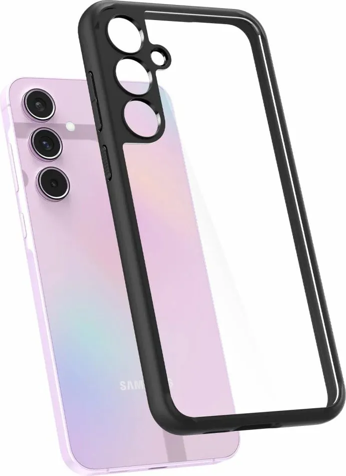 Mbështjellëse për Samsung Galaxy A55 Spigen Ultra Hybrid, e zezë - 6