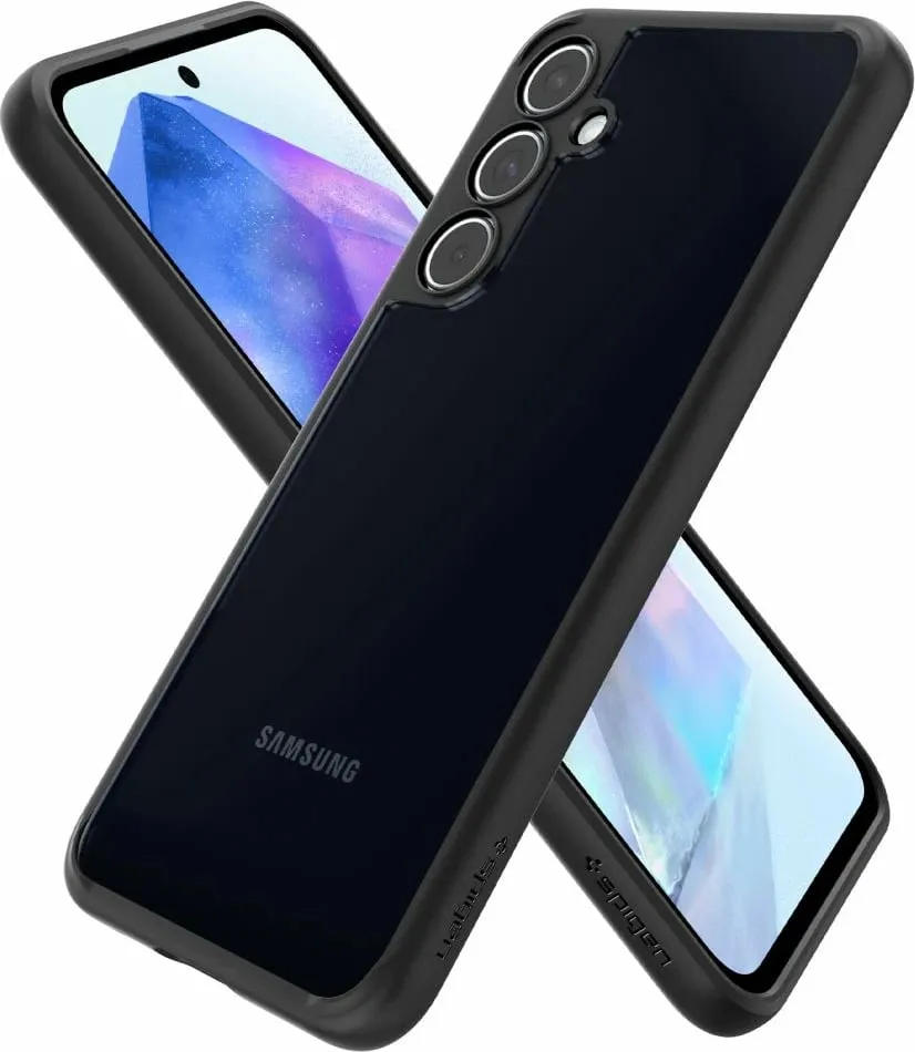 Mbështjellëse për Samsung Galaxy A55 Spigen Ultra Hybrid, e zezë - 9