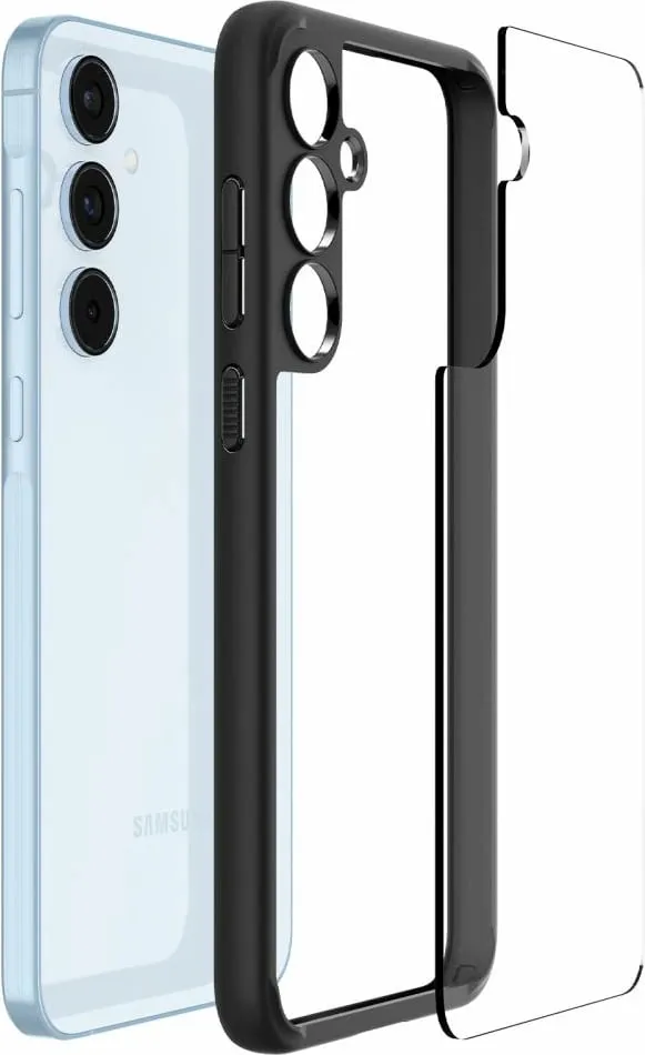 Mbështjellëse për Samsung Galaxy A55 Spigen Ultra Hybrid, e zezë - 10