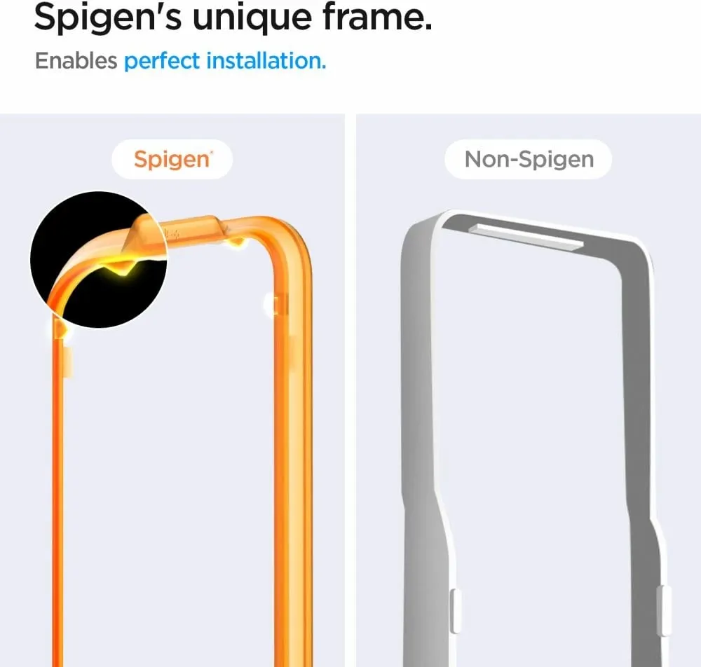 Mbrojtës ekrani Spigen Glas.tR AlignMaster, 2 copë, për Samsung Galaxy A35, transparent - 3