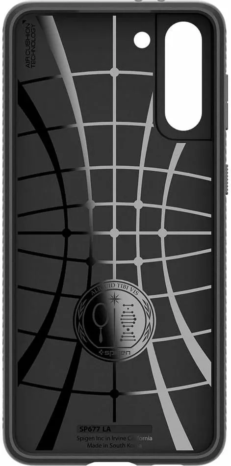 Mbështjellëse për Samsung Galaxy S21 Spigen Liquid Air, e zezë - 12
