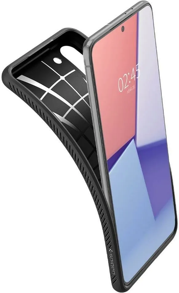 Mbështjellëse për Samsung Galaxy S21 Spigen Liquid Air, e zezë - 7