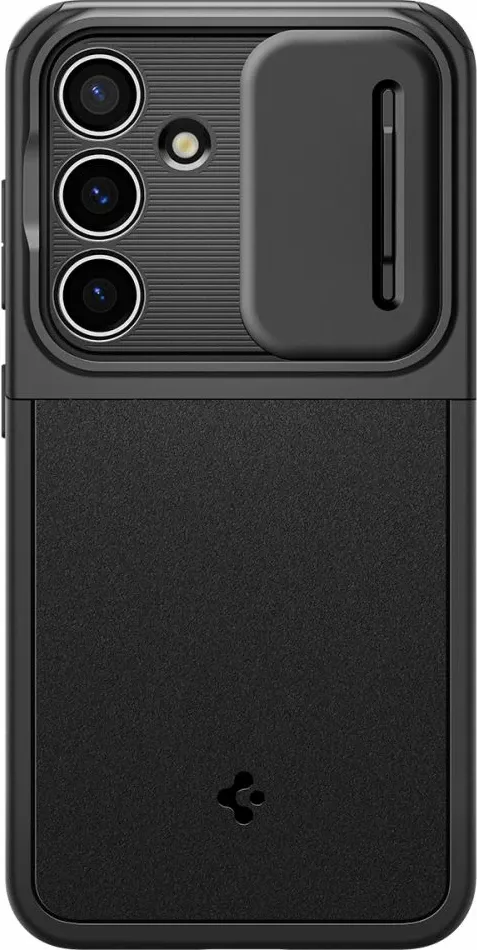 Mbështjellës Spigen Optik Armor për Samsung Galaxy S24, i zi - 2