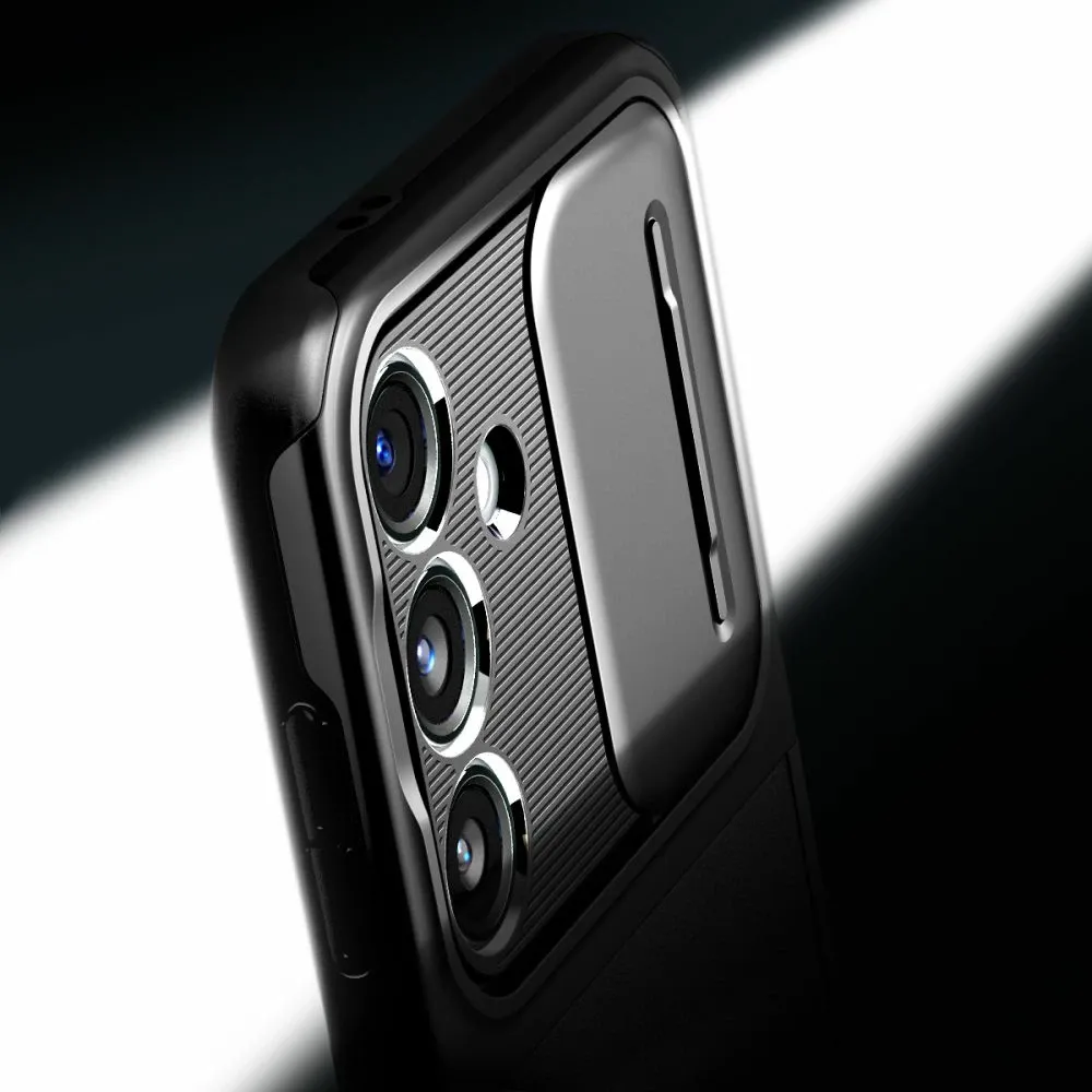 Mbështjellës Spigen Optik Armor për Samsung Galaxy S24, i zi - 5