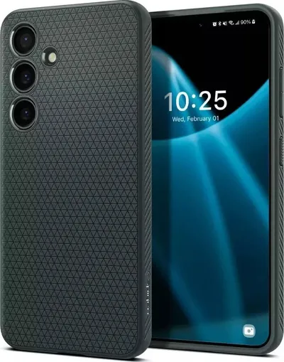 Mbështjellëse për Samsung Galaxy S24 Spigen Liquid Air, e gjelbër - 3