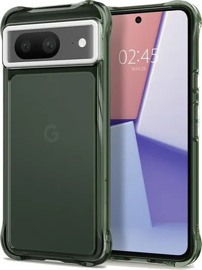 Mbrojtëse për celular Google Pixel 8 Spigen Cyrill Ultra Sheer, e gjelbër - 1
