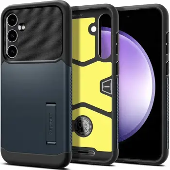 Mbështjellës Spigen Slim Armor për Samsung Galaxy S23 FE, Kaltër e errët