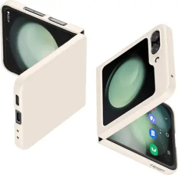 Mbështjellës për Samsung Galaxy Z Flip5 Spigen Air Skin, krem