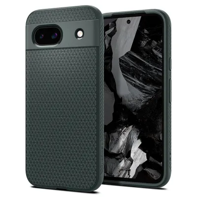 Mbështjellës për Google Pixel 8a Spigen Liquid Air, i gjelbër - 1
