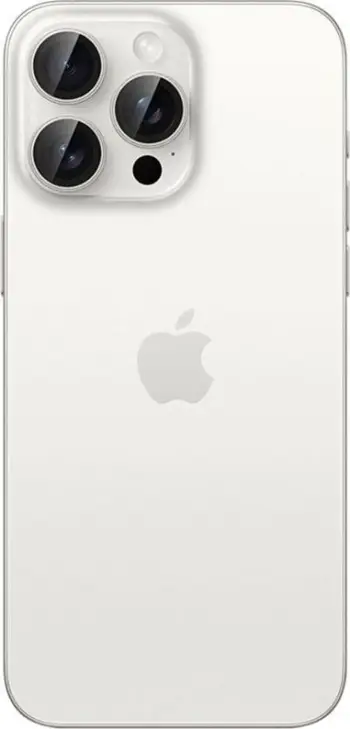 Mbrojtës kamerë Spigen Glas tR EZ Fit Optik Pro, set 2 copë, për iPhone 15 Pro 15 Pro Max, titanium i bardhë
