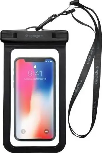 Këllëf i papërshkueshëm nga uji SPIGEN A600 universal 6 ", i zi