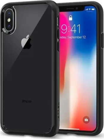 Mbrojtëse Spigen Ultra Hybrid për iPhone 11, e zezë