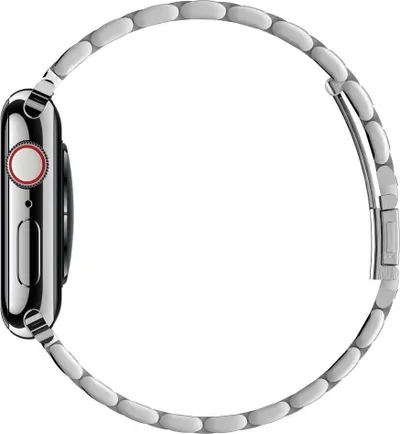 Rrip Spigen Modern Fit për Apple Watch 1/2/3/4 (42 / 44MM), i argjendtë - 4