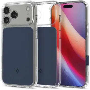 Mbulesë telefoni Spigen Ultra Hybrid T MagSafe për iPhone 17 Pro Max, matte blue