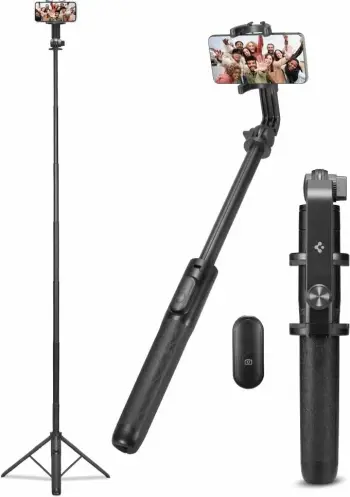 Selfie stick me triped Spigen S560W, Bluetooth, 161 cm, i zi