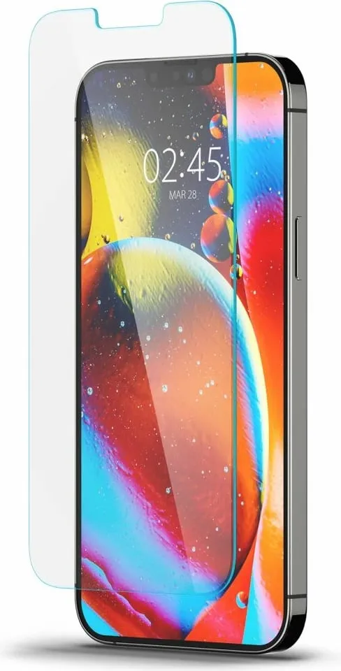 Xham mbrojtës Spigen tR Slim HD për Apple iPhone 13/13 Pro, transparent - 3