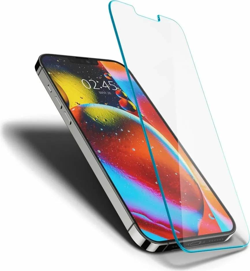 Xham mbrojtës Spigen tR Slim HD për Apple iPhone 13/13 Pro, transparent - 4
