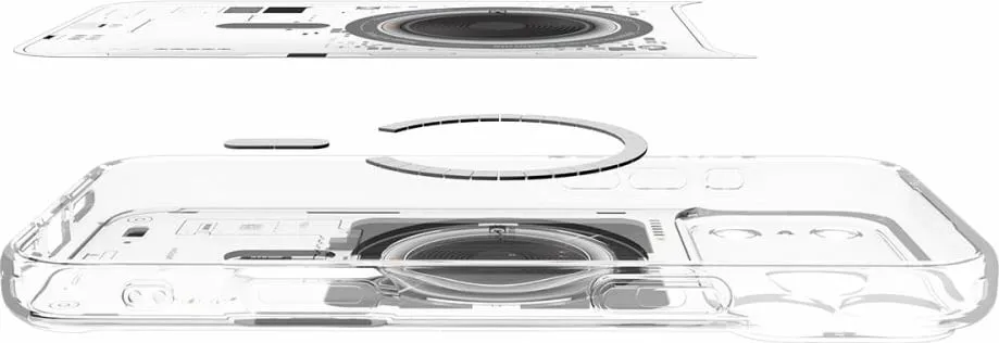 Mbështjellës Spigen Ultra Hybrid MagSafe për iPhone 17 Pro Max, Transparent - 4