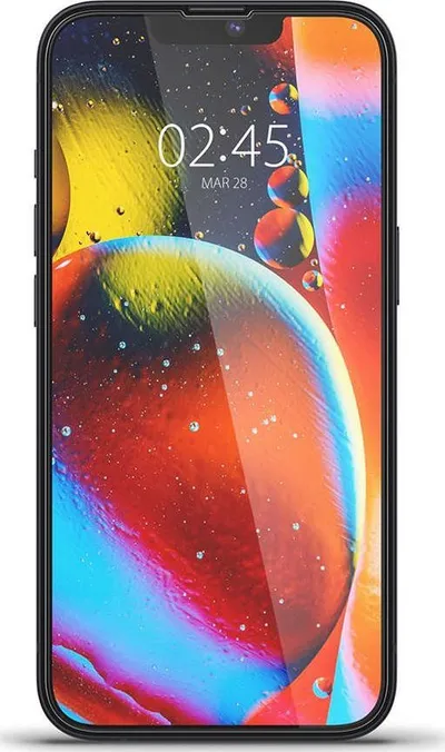 Xham mbrojtës Spigen Slim Glas.tR FC për Apple iPhone 13 Pro Max, transparent - 2