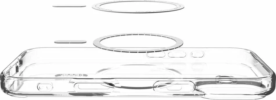 Mbështjellës Spigen Ultra Hybrid MagSafe për iPhone 17, Bardhë - 5