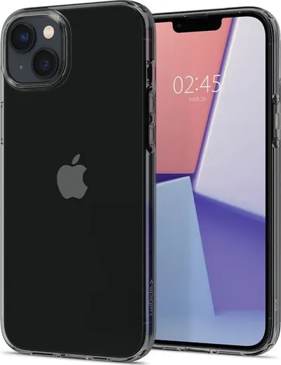 Mbulesë telefoni Spigen Crystal Flex, për iPhone 14, transparente - 1