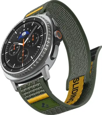 Rrip ore inteligjente Spigen Athlex Air Band, për Samsung Galaxy Watch 8, 46mm 44mm 40mm, jeshil