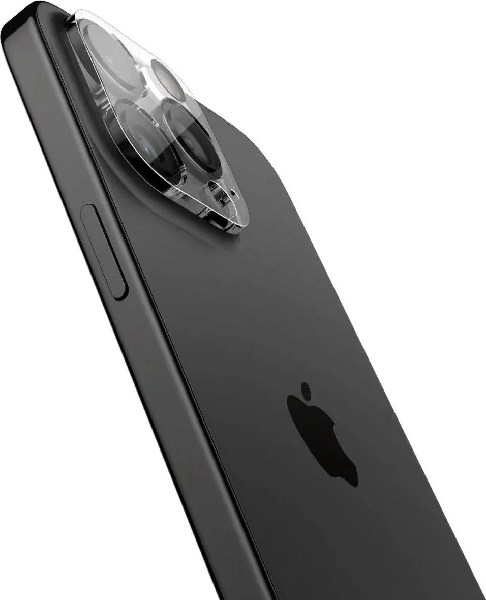 Mbrojtës xhami për kamerë Spigen, iPhone 15 Pro Max, transparent - 4