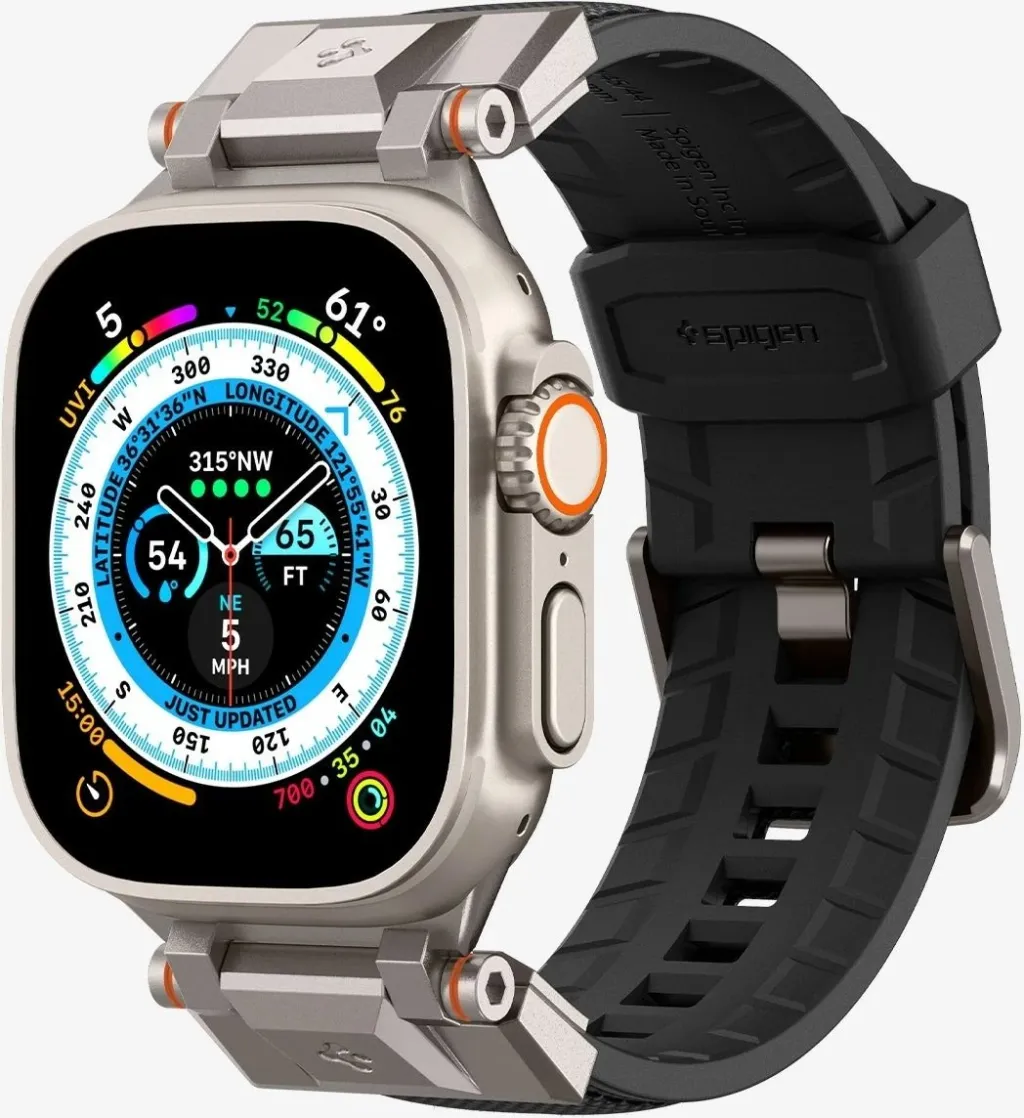Rrip ore për Apple Spigen DuraPro Armor, i zi - 1