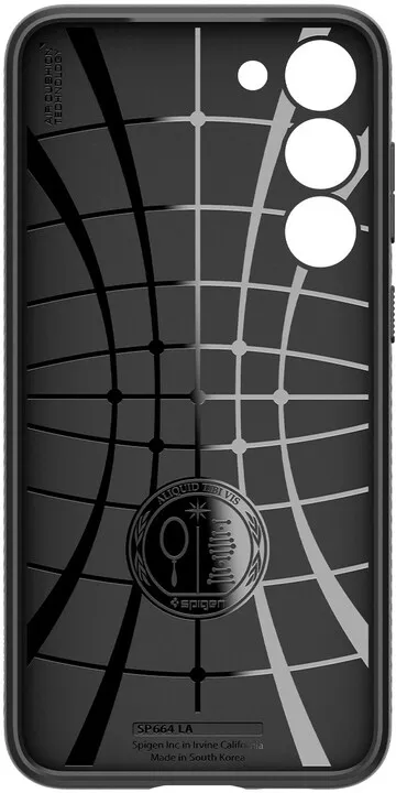 Mbrojtëse Spigen Liquid Air për Samsung Galaxy S23, e zezë - 4