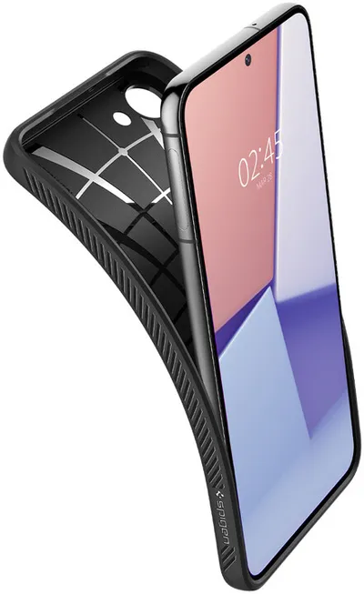 Mbrojtëse Spigen Liquid Air për Samsung Galaxy S23, e zezë - 5