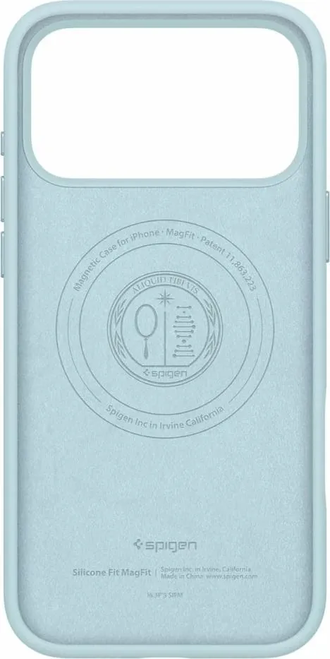 Mbështjellës Spigen Silicone Fit MagSafe për iPhone 17 Pro Max, Blu - 3