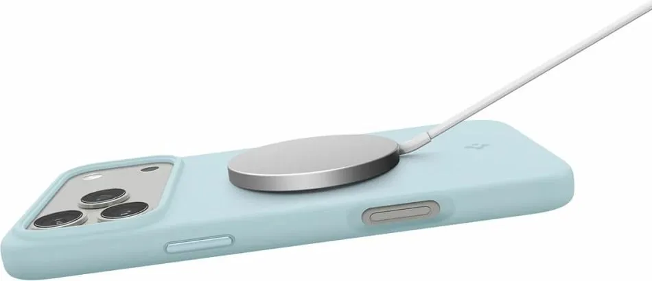Mbështjellës Spigen Silicone Fit MagSafe për iPhone 17 Pro Max, Blu - 6