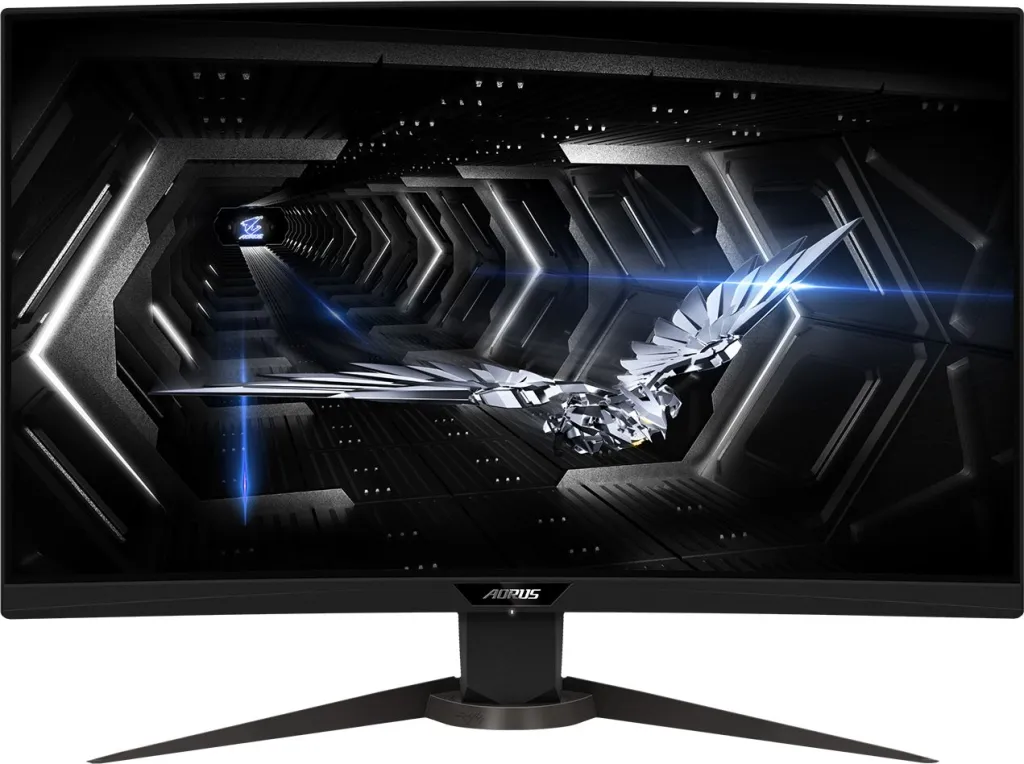 Monitor Gigabyte Aorus CV27Q, LED 27'', VA, WQHD, i zi - 1