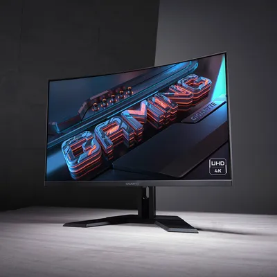 Monitor GIGABYTE M32UC, 31.5”, 4K, Curved, e zezë - 3