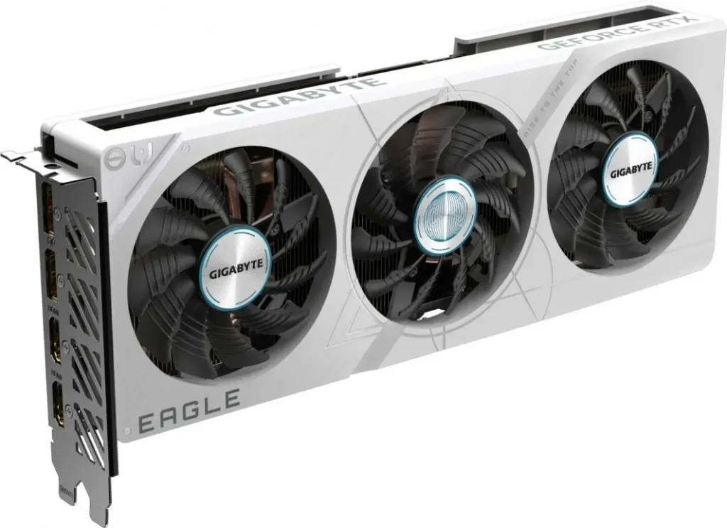 Kartelë grafike Gigabyte GeForce RTX 4060TI EAGLE OC ICE, 8GB, e bardhë - 6