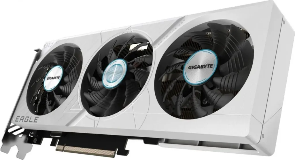 Kartelë grafike Gigabyte GeForce RTX 4060TI EAGLE OC ICE, 8GB, e bardhë - 8